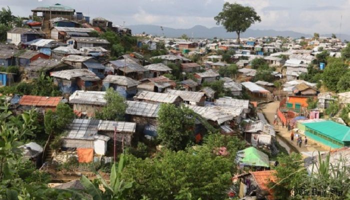 File Photo: A view of the Rohingya camp in Cox’s Bazar.
