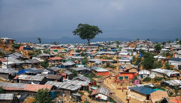 File Photo: A Rohingya camp in Cox's Bazar
