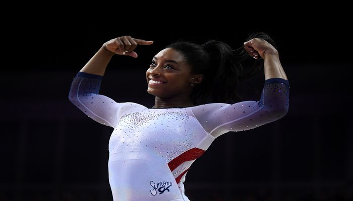 Olympic champion Simone Biles. Photo: Collected