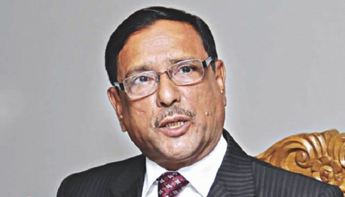 Road Transport and Bridges Minister Obaidul Quader. Photo: Collected