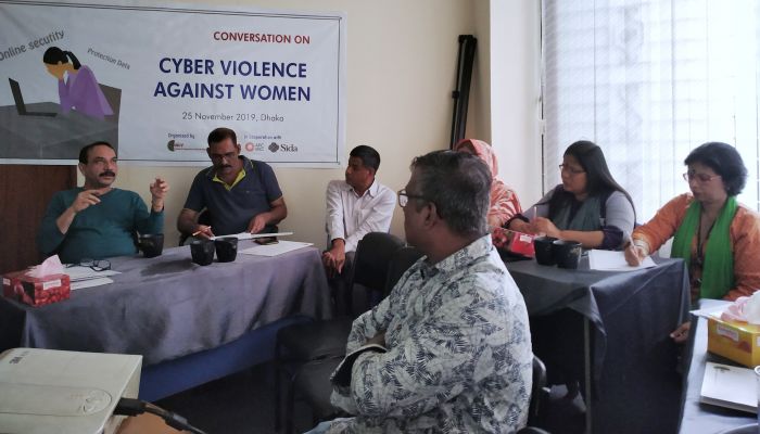 Speakers demanded to end cyber violence against women