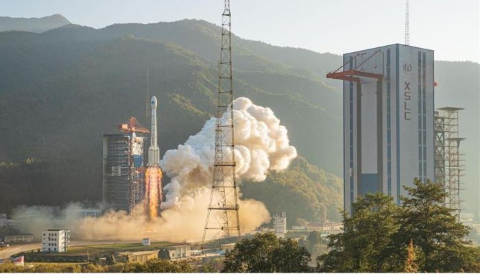 China launches twin navigation satellites
