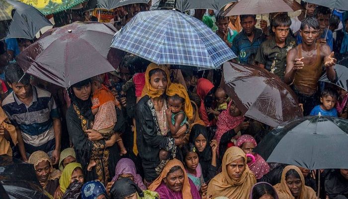 Bangladesh is currently hosting more than 1.1 million Rohingyas. Photo: Collected