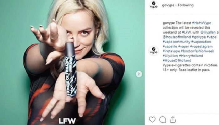 Instagram Vaping Posts Banned by Ad Watchdog