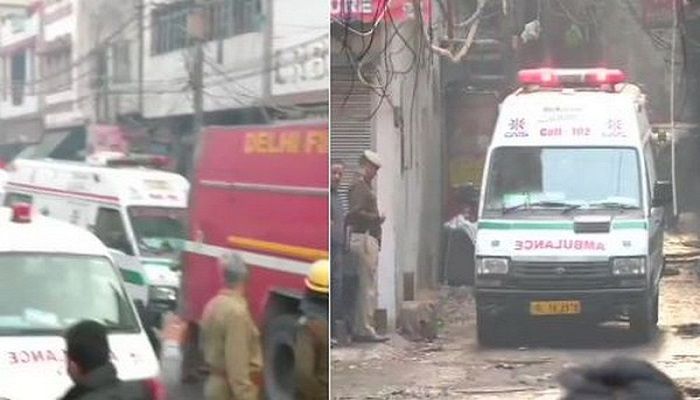 43 Dead in Fire at Factory in Delhi