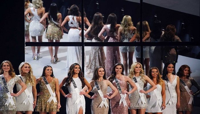 Contestants compete in the Miss Universe pageant at Tyler Perry Studios in Atlanta, Georgia, US on December 8, 2019. Picture taken December 8, 2019. Photo: Reuters