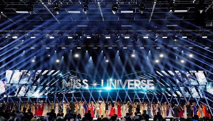 Contestants compete in the Miss Universe pageant at Tyler Perry Studios in Atlanta, Georgia, US December 8, 2019. Photo: Reuters