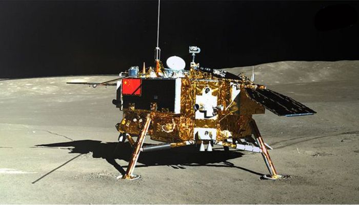 Far side of the Moon: The spacecraft were carrying cameras, a radar to probe beneath the lunar surface, a spectrometer for identifying minerals and a live experiment to grow plants in a mini-biosphere. In May, Chinese scientists reported that Chang'e-4 had confirmed a longstanding idea about the origin of a vast crater on the Moon's far side where the mission landed.