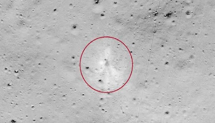 NASA Locates Chandrayaan-2 Debris