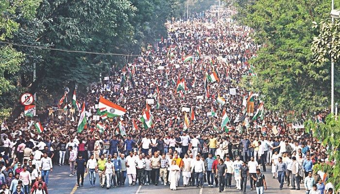 Protests Spread all over India