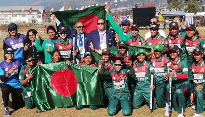 Bangladesh Women bags gold beating Sri Lanka