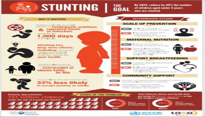 Infographics on Global Nutrition Targets 2025