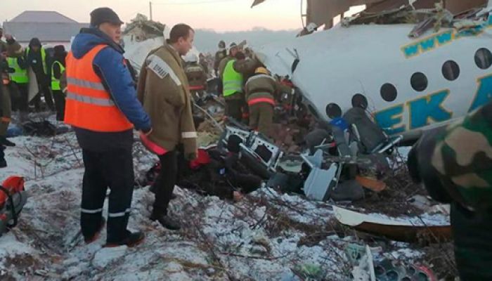 15 Dead after Plane Crashes in Kazakhstan