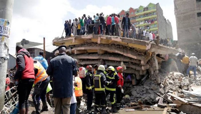 6-Story Building Collapses in Nairobi; Some Feared Trapped