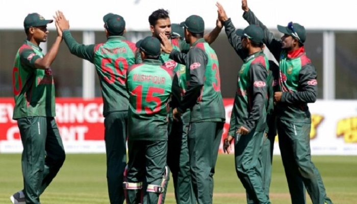 A photo from a match when Bangladesh cricket team toured Ireland this year ahead of the ICC World Cup. File Photo: AFP