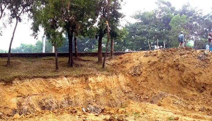 Hill Cutting in Jaintapur Takes Worrying Turn