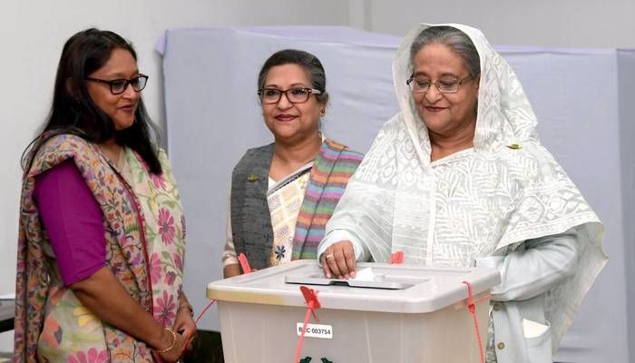 PM Hasina to Cast Vote at Dhaka City College
