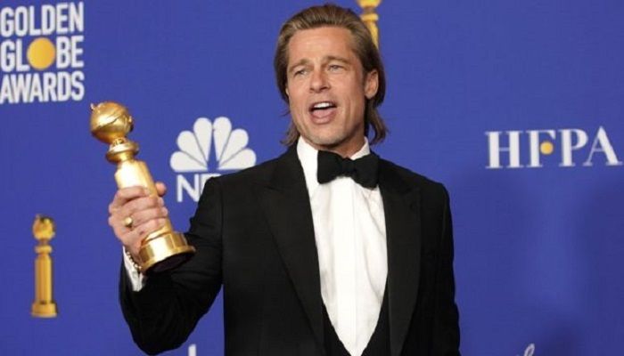 Brad Pitt won one of three awards given to Once Upon a Time In Hollywood. Photo: Reuters