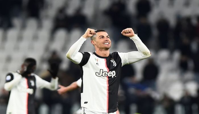 Ronaldo Brace Fires Juventus Four Points Clear