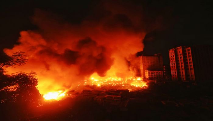 Mirpur Slum Fire under Control