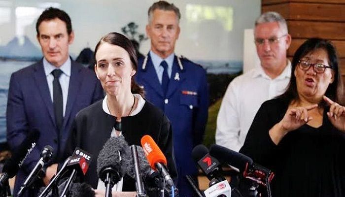 ILE PHOTO: New Zealand's Prime Minister Jacinda Ardern addresses the media in the aftermath of the eruption of White Island volcano, also known by its Maori name Whakaari, at Whakatane, New Zealand December 13, 2019. Photo: Collected from Reuters.
