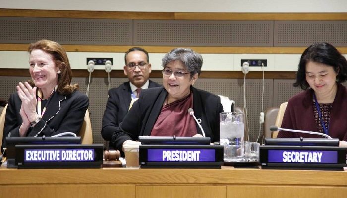 Bangladeshi Woman Elected President of UNICEF