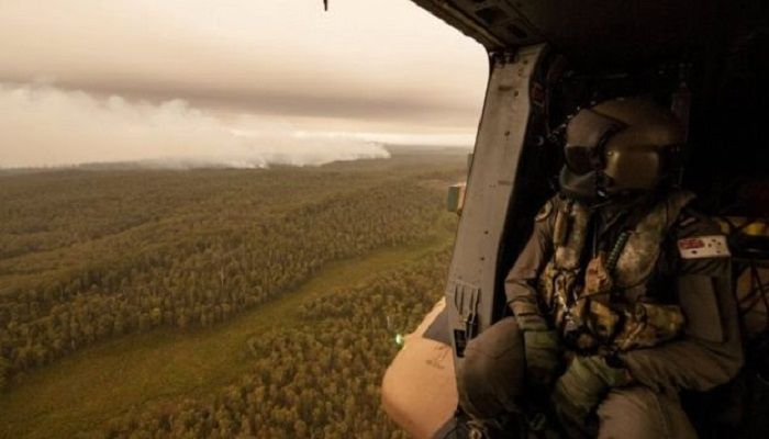 Australia's defence forces have been deployed to aid the bushfire effort. Photo: Reuters