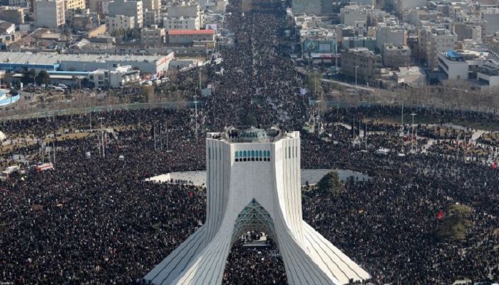 Iranians Mass for Funeral in Soleimani's Hometown