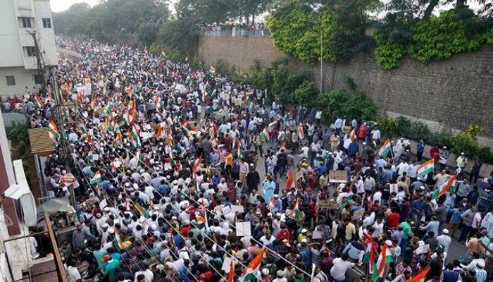 Thousands March in India Protesting CAA