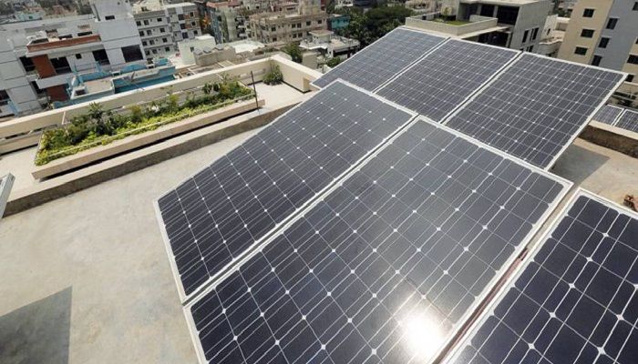 Rooftop solar power industry.Photo: Collected 