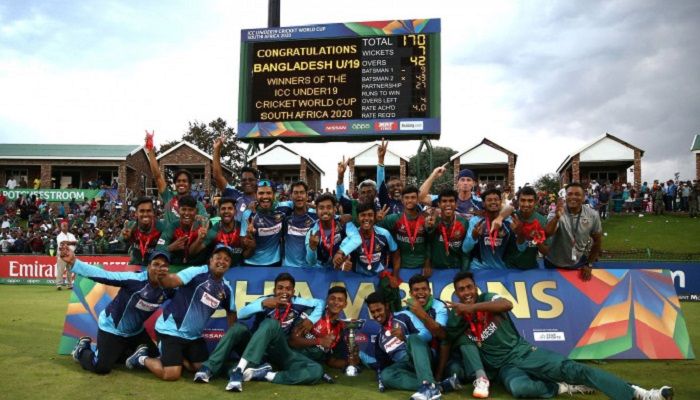 WC Winning U-19 Squad Returns Home This Afternoon