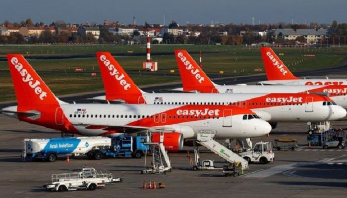 EasyJet has been forced to cancel some flights. Photo: Collected from Reuters