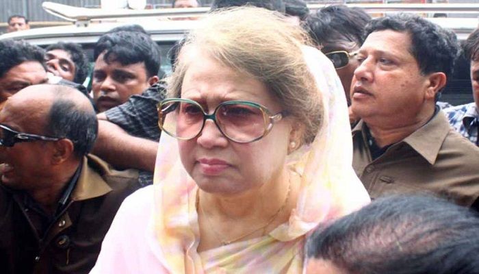BNP Chairperson Khaleda Zia has been in jail since February 8, 2018 after she was convicted in a corruption case. Photo: Collected from UNB.