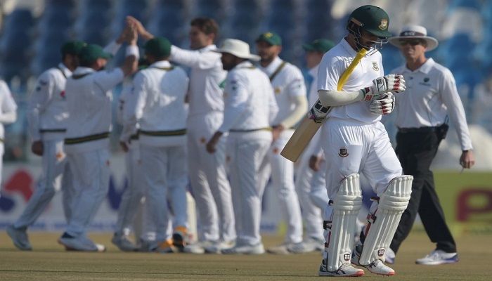 Tigers Concede Innings Defeat against Pakistan