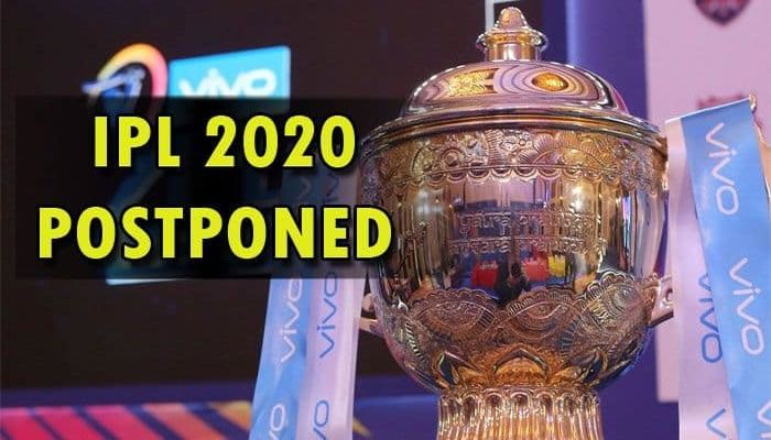 Coronavirus: IPL Postponed till April 15