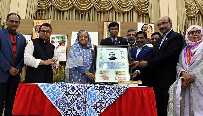 Prime Minister Launches New Banknote of Taka 200 on Bangabandhu’s Birth Centenary