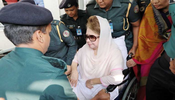 Khaleda's Family Submits Application Seeking Her Release