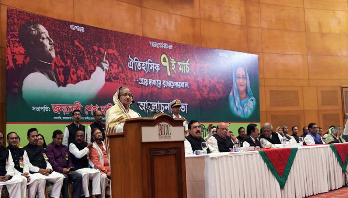 Bangabandhu’s March 7 Speech to Energise World People for Ages: PM