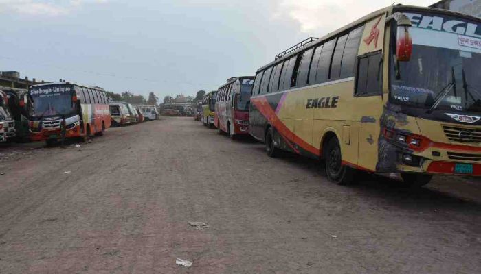 Long-Route Bus Services in Khulna to Remain Suspended from Wednesday