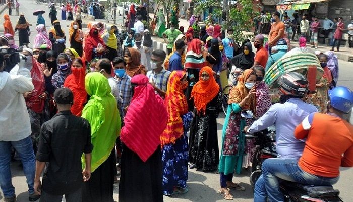 Factory 'Layoff' Sparks Workers Protest in Paltan