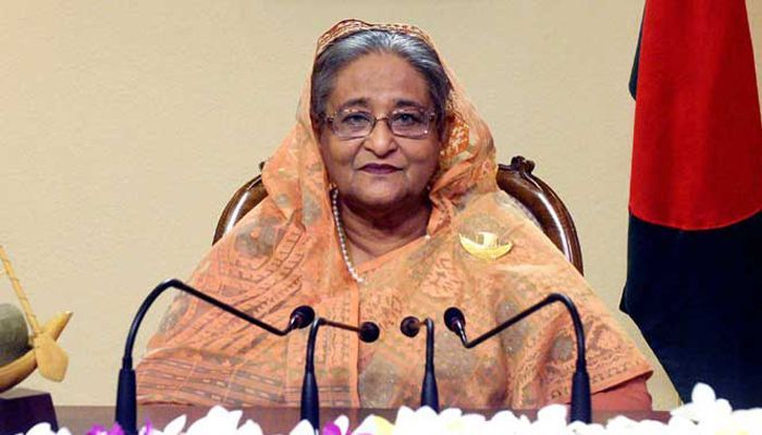 Hasina Calls for ‘Resolve to Keep Darkness at Bay’