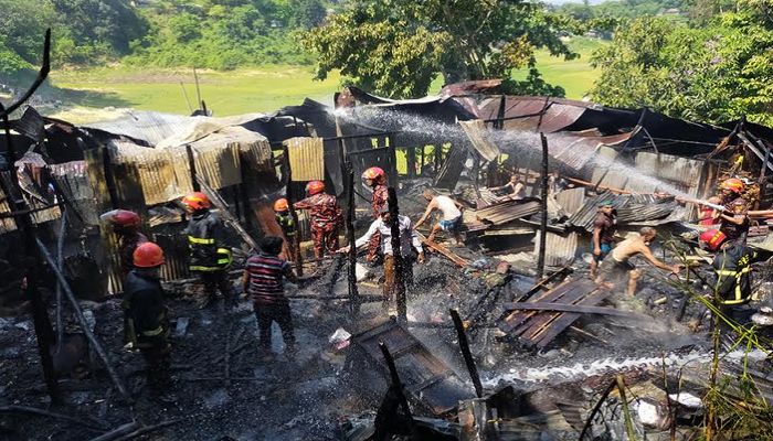 14 Houses Gutted in Rangamati Fire