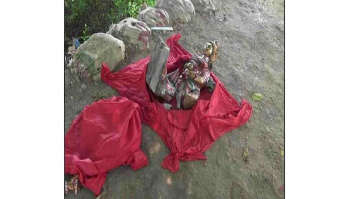 Hindu Idol Vandalised at Rangamati Temple