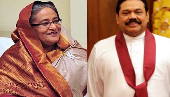 Hasina Greets Rajapaksa Completion of 50 Yrs of His Political Career