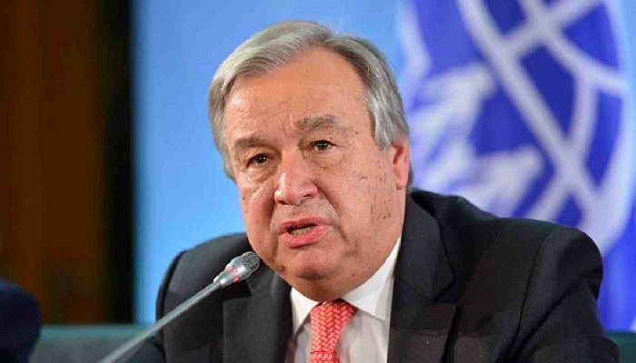 UN Chief for Humanity Joining Hands Together in Unity