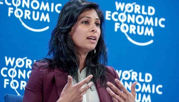 IMF Chief Economist Gita Gopinath was speaking on a virtual news conference