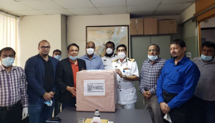 Saif Powertec Donates Protective Equipment to Payra Port 