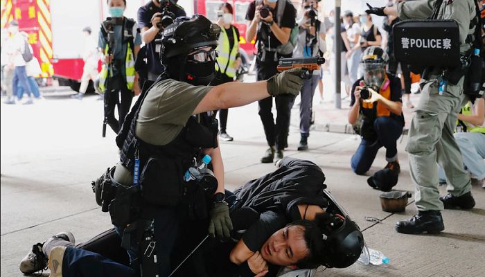 First Arrests in HK under 'Anti-Protest' Law
