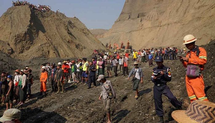 Myanmar Landslide Death Toll Climbs to 113