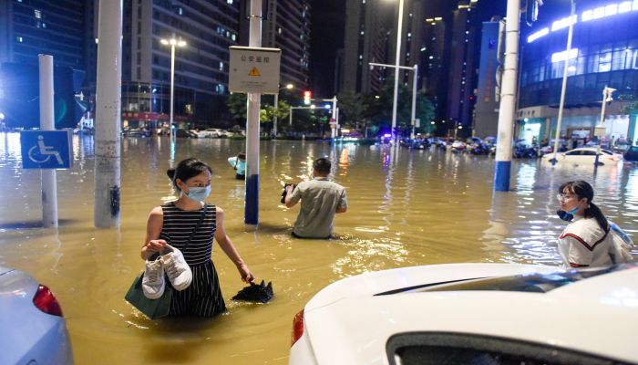 Severe Floods in China Leave Over 106 Dead 